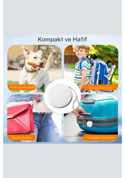 Akıllı Takip Cihazı Gps Apple Uyumlu iOS Uyumlu Taşınabilir Takip Cihazı Bul Uygulama