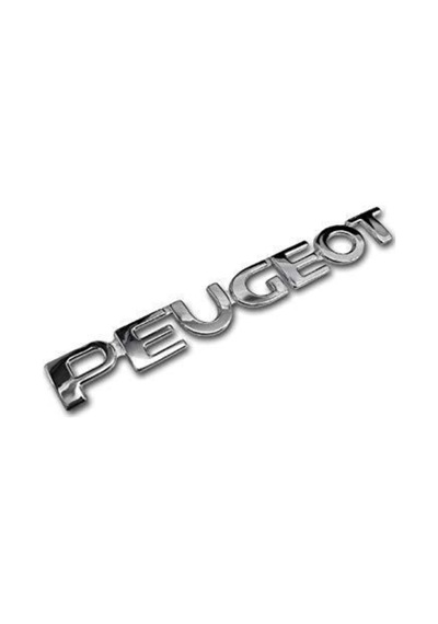 Peugeot 206 Bagaj Kaputu Üzeri Peugeot Yazısı 8663.xt