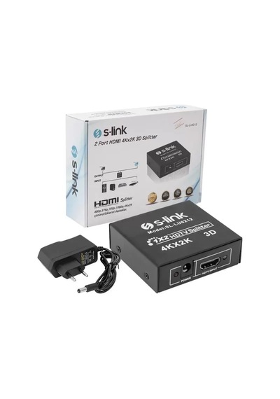 S-link Sl-lu6212 2 Port 4k-2k Hdmı Dağıtıcı