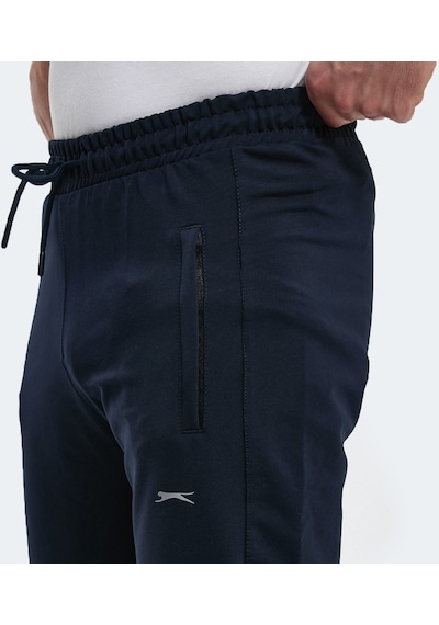 Slazenger OLIVA IN Erkek Cepli Lacivert Eşofman Altı