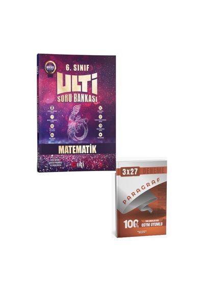 Ulti 2027 6. Sınıf Matematik Soru Bankası+ Anla Kazan Paragraf
