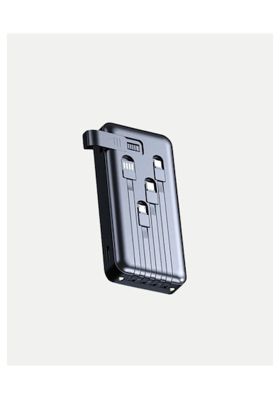 Powerbank 20000 Mah Hızlı Şarjlı Led Fenerli Ve 4 Portlu - Sarı