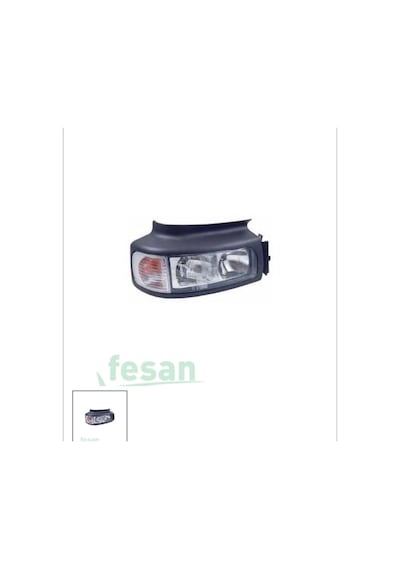 Renault Premium I Midlum Kerax 2001-2007 Sol Sinyalli Çerçeveli Far