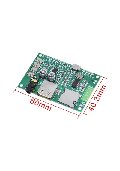 BT201 MP3 Bluetooth 5.0 Dijital Amplifikatörü Modülü