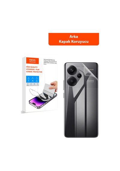 Redmi Note13r Pro 5g Arka Kırılmaz Cam Özel Kesim Hydrogel Film