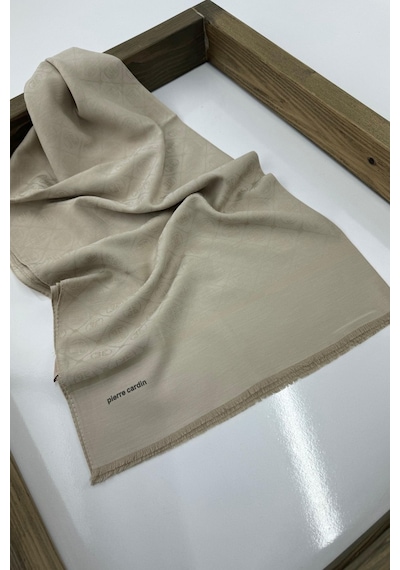 Pierre Cardin Soft Pamuk Şal 1030300-934 Bej