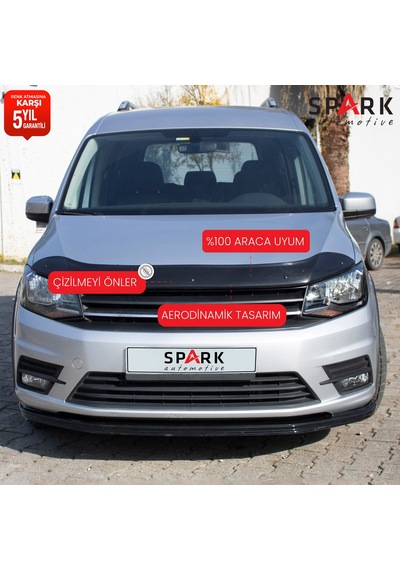 Volkswagen Caddy 2015-2020 Yıl Aralığı Uyumlu Kaput Rüzgarlığı 3mm