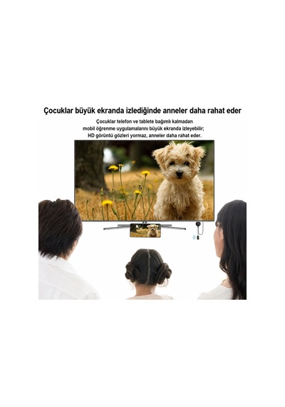 Kablosuz Hdmı Görüntü Aktarıcı 2.4g Airplay Dlna Wifi Adaptör G38