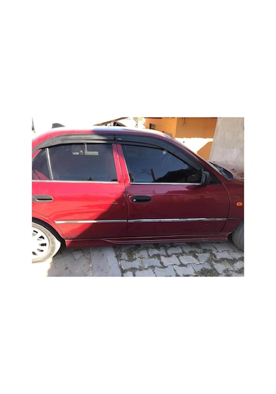 Toyota Corolla Uyumlu 1992-1998 Krom Yan Kapı Çıtası Pas.çelik 6 Parça