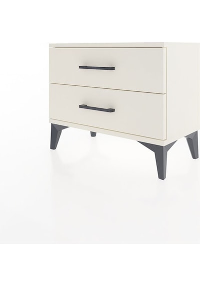 Arges Komodin 2 Çekmeceli 60x30x48 Aytaşı-aytaşı Aytaşı