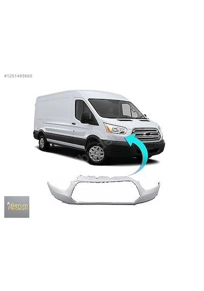 Ford Transit 2014 Yılında Çıkan Kasa Ön Panjur Çerçevesi Siyah Oem No: Bk3117f003agxwaa