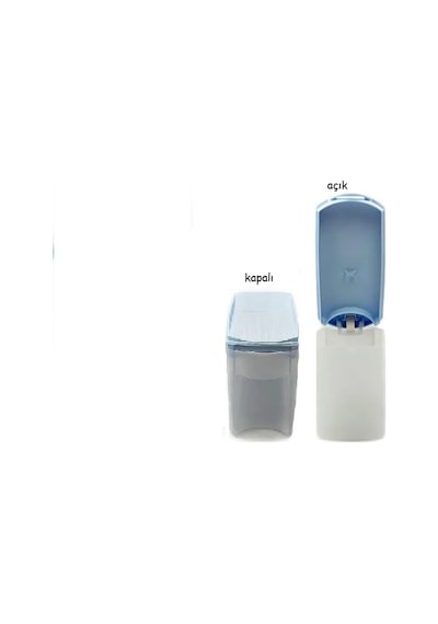 Oval Dizayn 1 Litre Kuru Gıda Ve Bakliyat Saklama Kabı 17x12x8 Cm Mavi - 635060201 Mavi