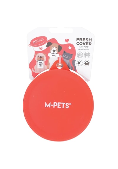 Fresh Cover Plastik Konserve Kapağı Kırmızı Beyaz - Çok Renkli