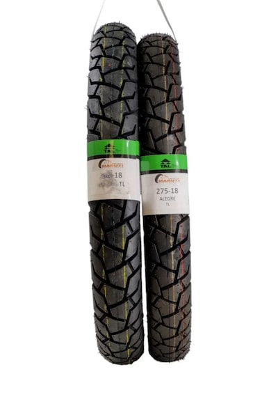 Maruti Tyres 275-18 Ve 300-18 Tl Dubleks Motosiklet Lastiği