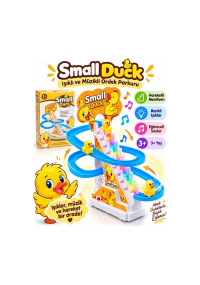 Dön Dolaş Ördekler Işıklı Müzikli Merdiven Small - 922828580
