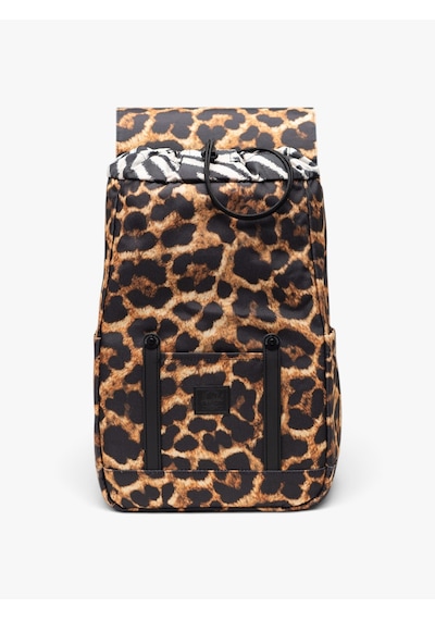 Herschel Retreat Küçük Boy Su İtici Kumaş Sırt Çantası, 14" Laptop Uyumlu, 17 L Uniseks Leopar Çanta - 11400