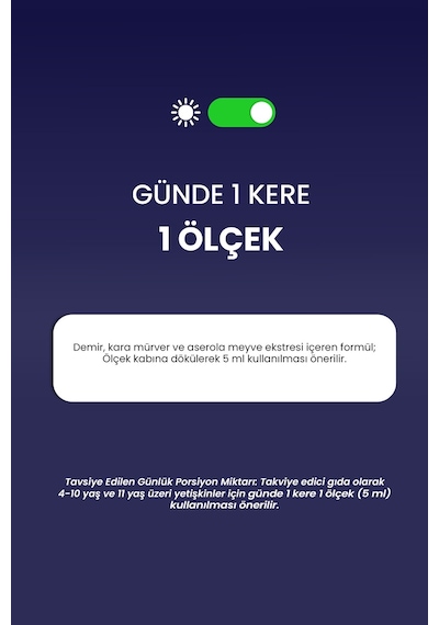 Fitofer Kids Çocuk Demir Takviyesi 150 ML