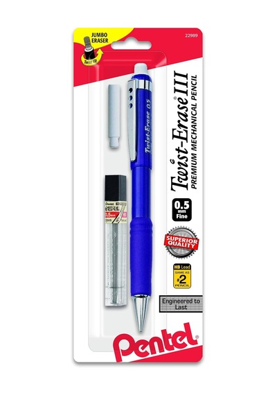 Pentel Twist-erase Iii Kurşun Ve Silgi Yedekleri Ile Mekanik Kurş Diğer