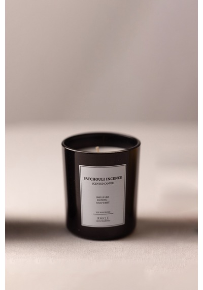 Le Jardin Patchouli Incence Kokulu 2'li Mum Seti Siyah 120 Gr - 200 Gr Renkli