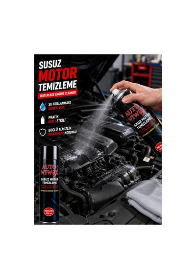 500ml Aerosol Susuz Motor Temizleyici