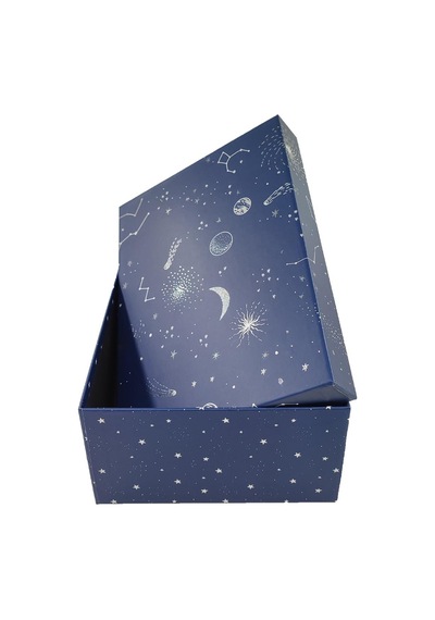 Gıpta Cosmıc Dikdörtgen Hediyelik Boş Kutu No:4 - 19cmx26cmx11cm