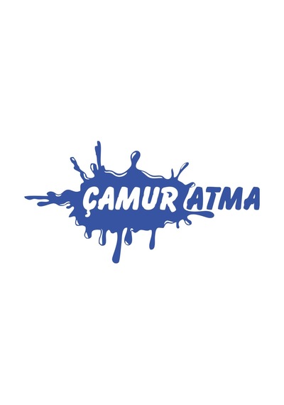 Çamur Atma Araba Sticker 17x17 Cm Mavi
