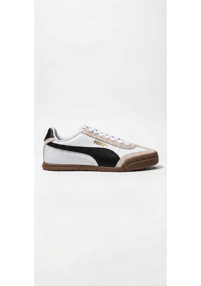 Puma 402612 01 Super Turino Beyaz-siyah Erkek Spor Ayakkabı