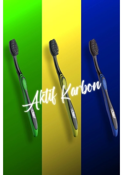 Glimo Aktif Karbonlu Ağız Bakım Diş Fırçası