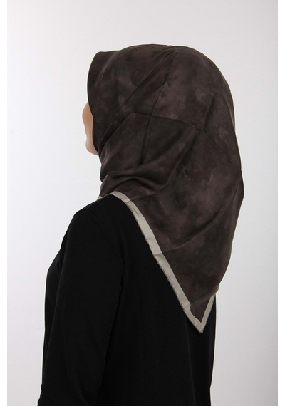 Aker 90 90 Siyah Sura Ipek Eşarp 7208701 - 371