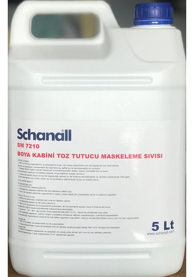 Schanall Boya Kabin Fırın Maskeleme Sıvısı 5 Lt