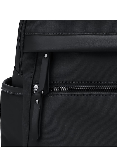 Smart Bags Twill Dimi Kumaş Kadın Sırt Çantası 3332 Siyah