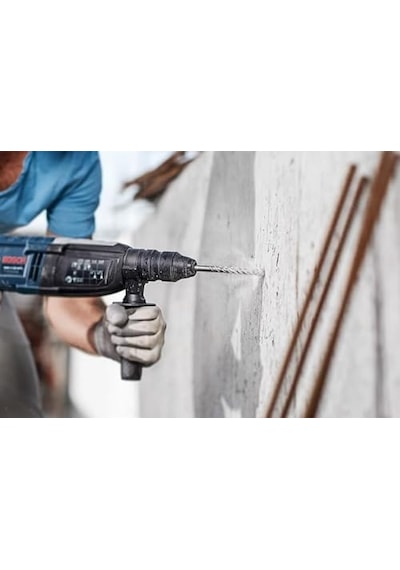 Professional Accessories 11 Parça Sds-plus Karışık Darbeli Matkap Ve Keski Seti Beton Ve Duvar İşleri İçin, Darbe