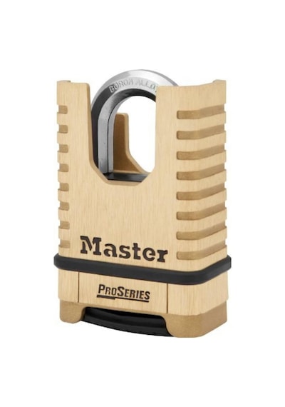 Master Lock, Pirinç, Asma Kilit, Proseries 2-1/4 Inç Genişliğinde