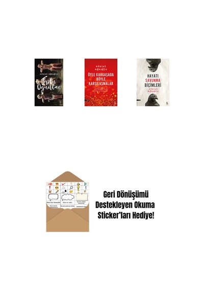 Toplu Oyunlar Ciltli + Öyle Kargaşada Böyle Karşılaşmalar + Hayatı Savunma Biçimleri + Okuma Sticker'ları