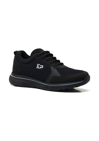 King Paolo F1203 Erkek Ss King Walk Arc Fit Keten Ayakkabı Nut Sy-sindy Siyah