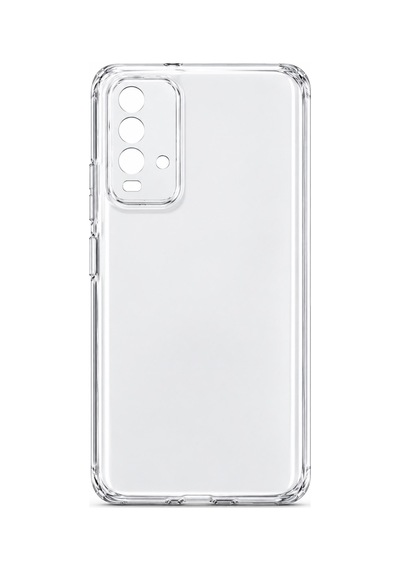 Logis Xiaomi Redmi 9t Uyumlu Şeffaf Silikon Kılıf Kamera Korumalı Darbe Emici İnce Esnek Tpu Telefon Koruyucu Kapak