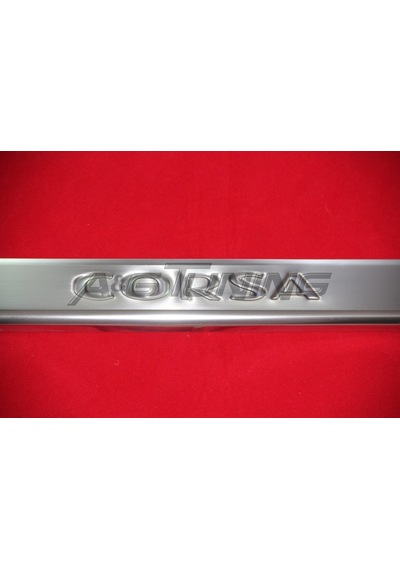 Opel Corsa C Krom Kapı Eşiği Tk 2000-2006 4Kapı Paslanmaz Çelik N11.4345