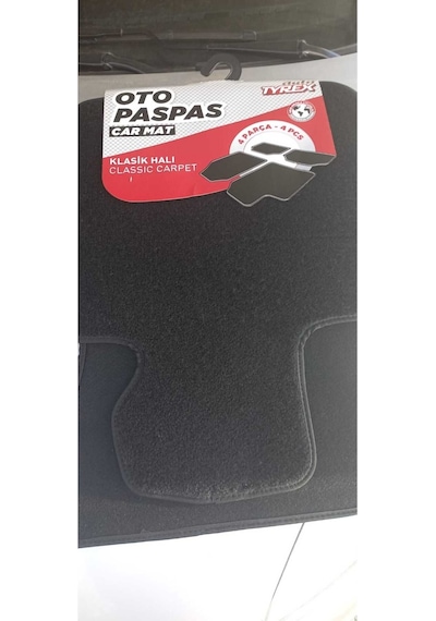 Oto Halı Paspas -araba Halı Paspas-unıversal Halı Paspas 4 Parça -tüm Araçlara Uyum/1. Sınıf Kalite