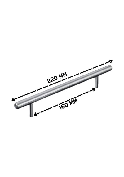 10 Adet Keijo Inox 160mm Paslanmaz Kulp Mobilya, Dolap Kulbu, Kulp Modeli Diğer
