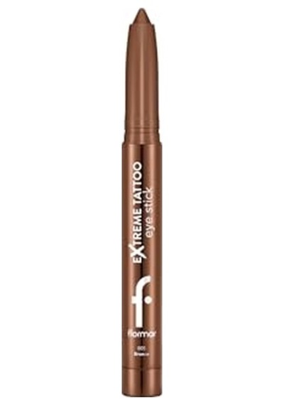 Flormar Extreme Tattoo Işıltılı Asansörlü Kalemtıraşlı Jel Göz Kalemi & Far Stick - 005 Bronze