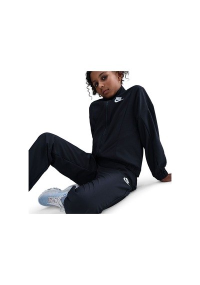 Nike K Nsw Tracksuıt Wvn Fz Siyah Erkek Çocuk Eşofman Takımı Hq9314-011
