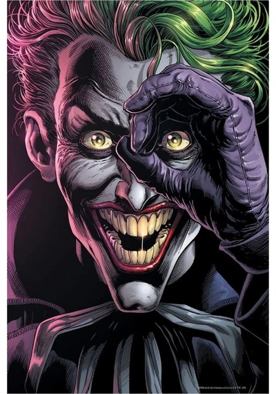 Joker Figür Ve 300 Parça Puzzle