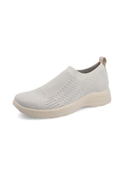 Lıght Grey Sneaker Günlük Kadın 49 013 K8 Fly Flot Cloth Shoe Light Grey Açık Gri
