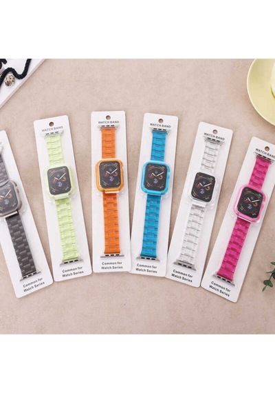 Watch 44mm Uyumlu Krd-33 Kordon-admx-pembe