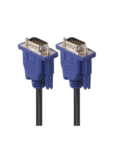 1.5m Vga To Vga Monitör Ekran Uzatma Ekleme Kablosu 15 Pin