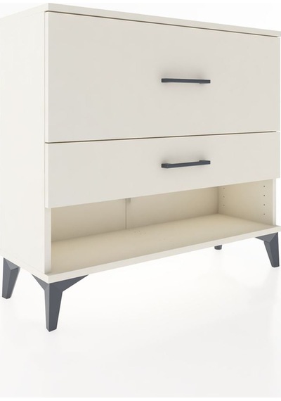 Arges Şifonyer 2 Çekmeceli 88x30x80 Aytaşı-aytaşı Aytaşı