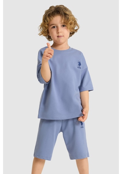 U.s. Polo Assn. Erkek Çocuk İndigo Pijama Takım 50327090-vr028
