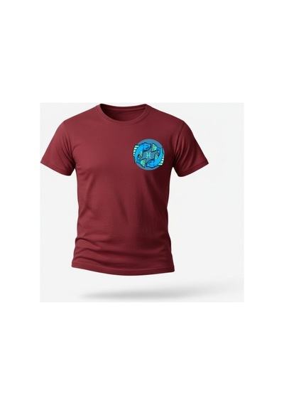 Urbantrendstore Unisex Balık Burcu Oversize Fit Rahat Geniş Salaş T-shirt Günlük Tişört Bordo Urbantrendstore Unisex Balık Burcu Oversize Fit Rahat Geniş Salaş T-shirt Günlük Tişört Bordo