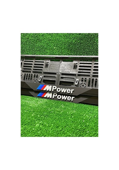 Pleksi Otomobil Plakalık Dubai Model Bmw M Power Logolu Plakalık - 730656430