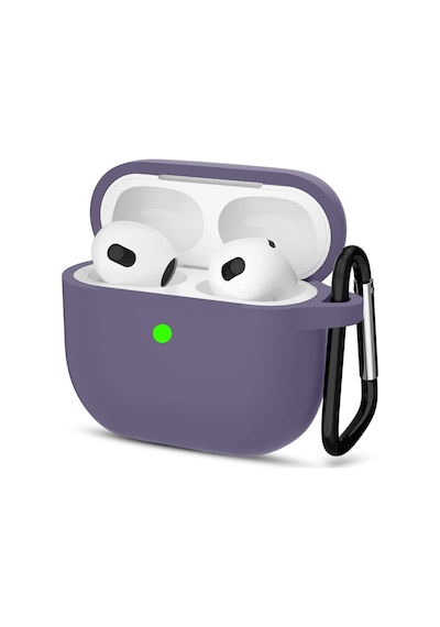 Airpods 3. Nesil İle Uyumlu Premium Lansman Serisi Kadife İç Astarlı Darbe Emici Silikon Kılıf Pembe